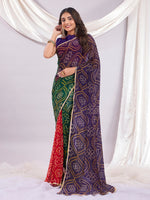 Trendy Premium Multi Colour Traditional Saree