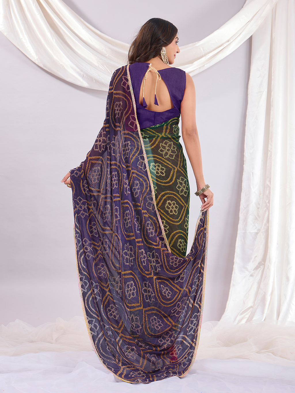 Trendy Premium Multi Colour Traditional Saree