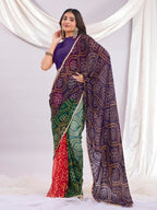 Trendy Premium Multi Colour Traditional Saree