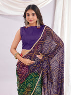 Trendy Premium Multi Colour Traditional Saree