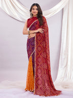 Trendy Premium Multi Colour Traditional Saree