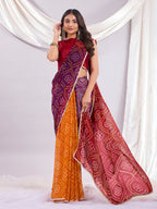 Trendy Premium Multi Colour Traditional Saree