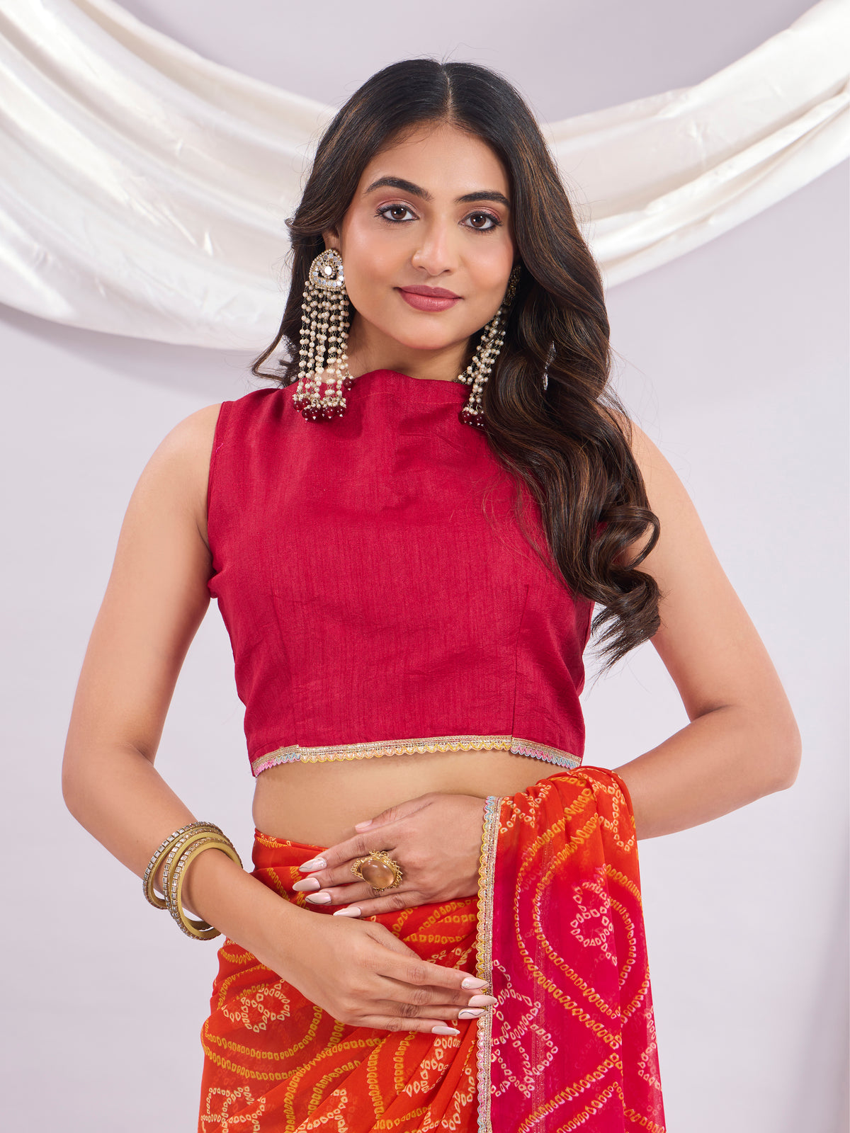 Trendy Premium Multi Colour Traditional Saree
