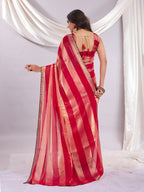 Premium Siroski Satin Patta Saree