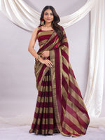 Premium Siroski Satin Patta Saree
