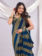Premium Siroski Satin Patta Saree