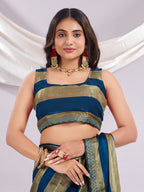 Premium Siroski Satin Patta Saree
